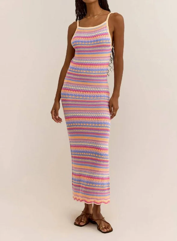 Santa Cruz Midi Dress In Raspberry Sorbet Tunics Wedding white