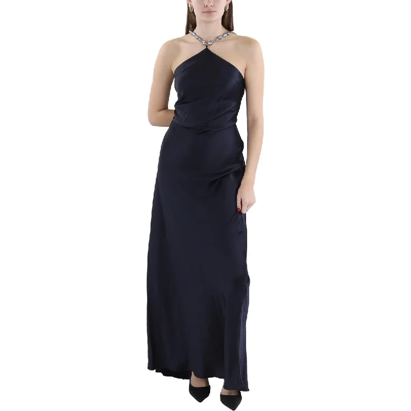 Cadence Womens Satin Formal Evening Dress Tunics Favorite customer