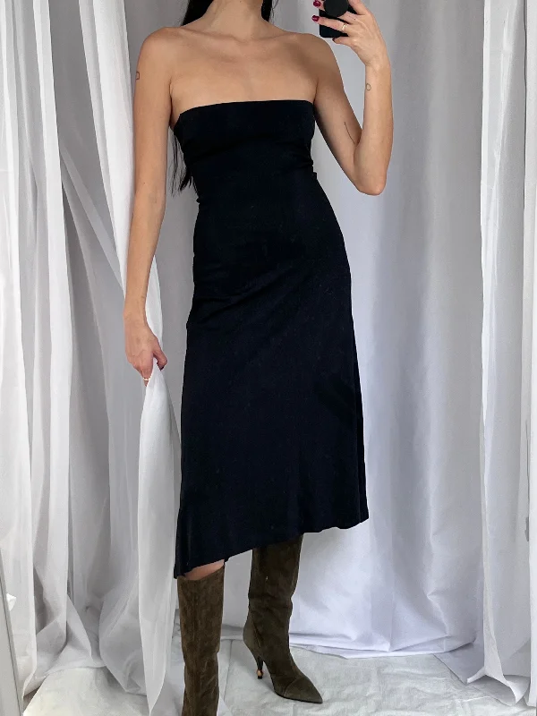 Jil Sander Strapless Midi Dress Tunics Chinos classic