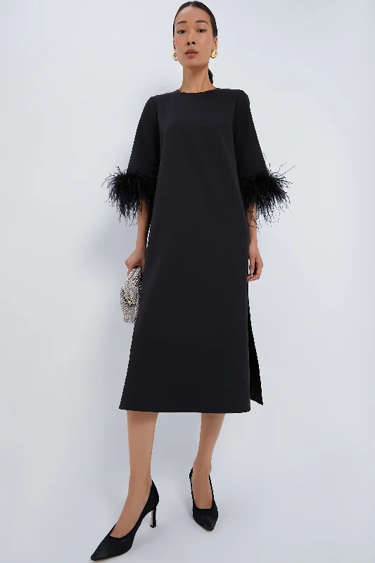 Black Feather Jamie Dress Tunics Practical durable