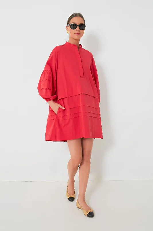 Red Chelsea Dress Tunics Brand named