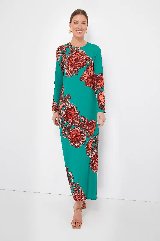 Anemone Ghirlanda Long Sleeve Swing Dress Tunic Top Casual