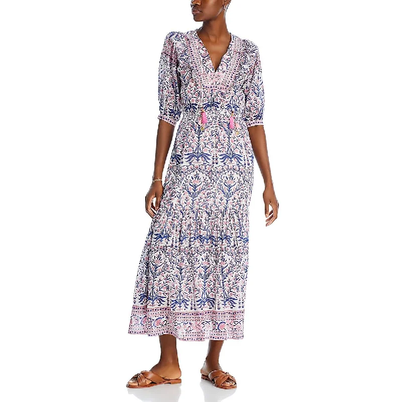 Womens Silk Blend Full Length Maxi Dress Tunics Satin smooth