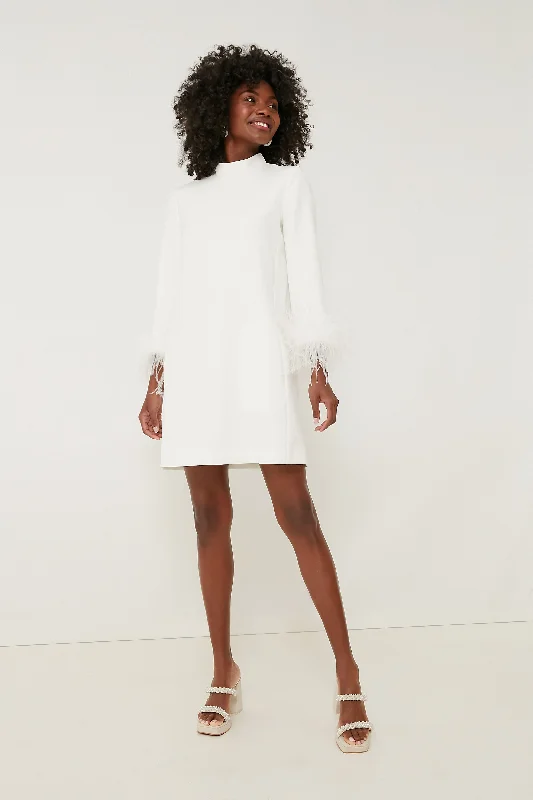 White Feather Mod Ellie Dress A-Line Day Work