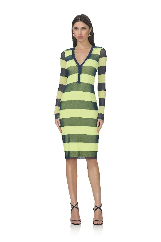 Diane Dress - Lime Rugby Tunics Occasion special