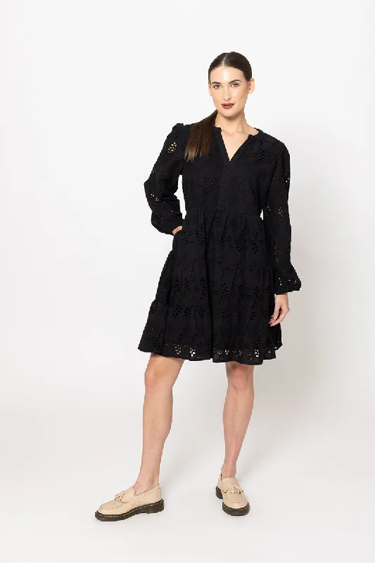 All Occasion Dress -Black Tunics Luxurious premium