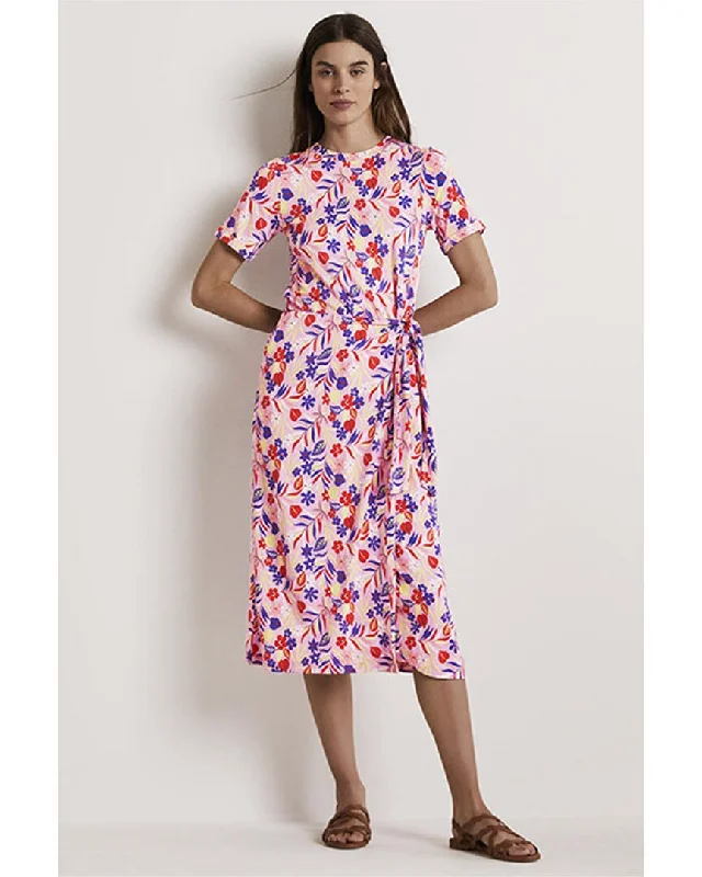 Boden Amanda Jersey Midi Dress Tunics Chic fashionable