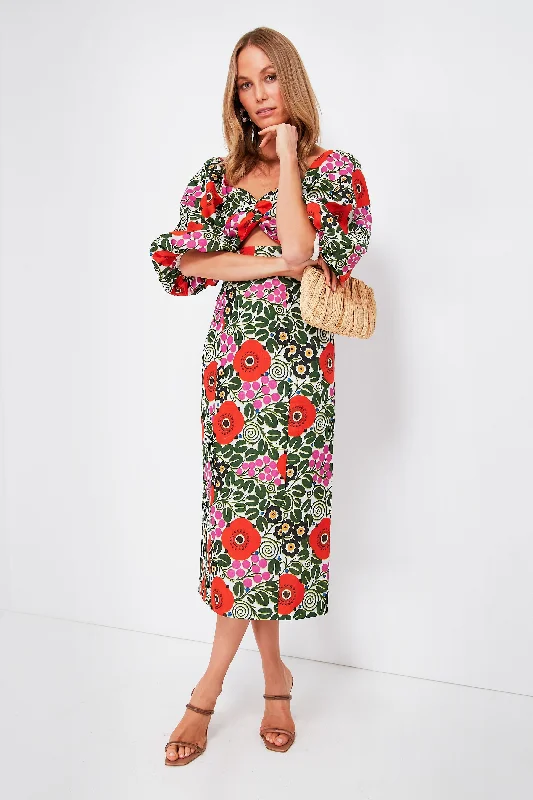 Aura Blossom Noa Dress Tunics Canvas sturdy