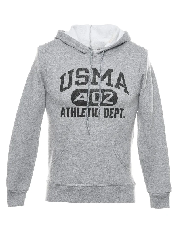 Usma Printed Hoodie - S Hoodie with Lining Warm Insulated