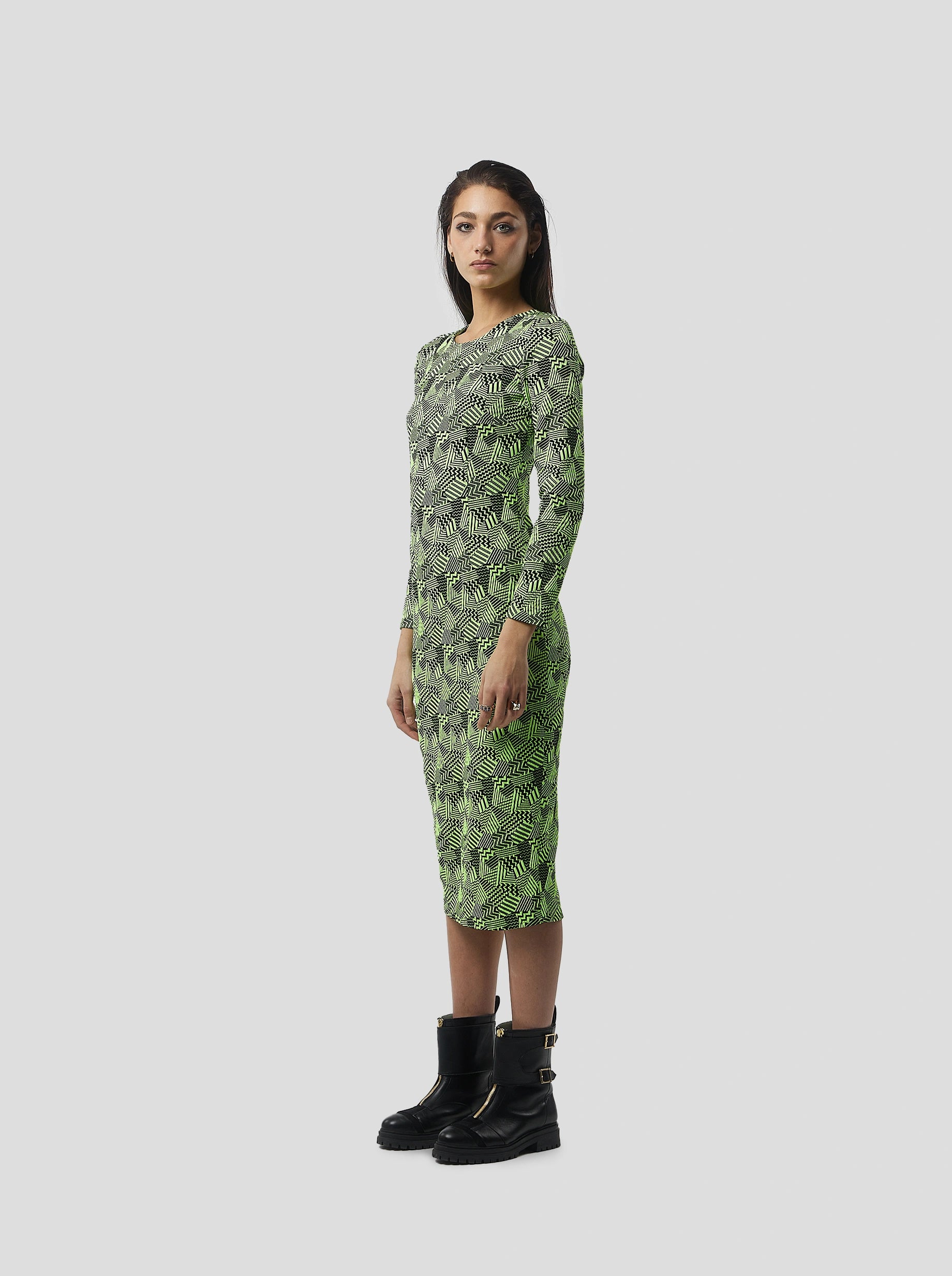 Fox Dress in Neon Citrus Fizz Tunics Floral girly