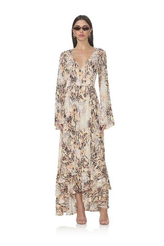 Mimi Dress - Shine Snake Bodycon Club Sequined