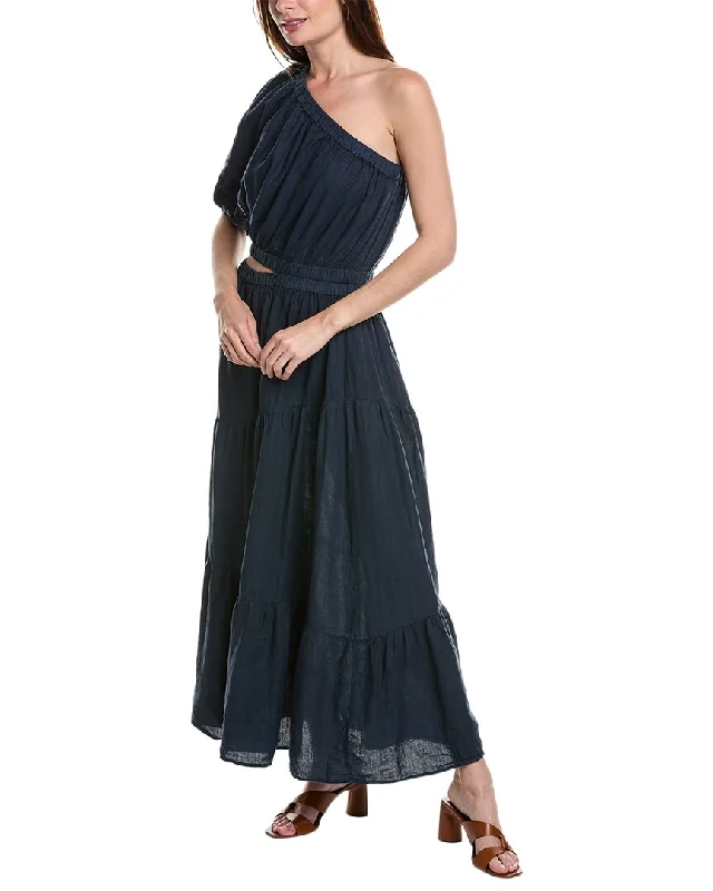 Velvet by Graham & Spencer Giselle Linen Maxi Dress Tunics Luxurious high-end