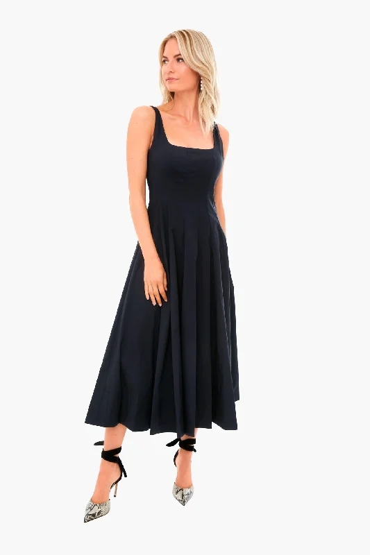 Black Wells Dress Tunics Denim casual