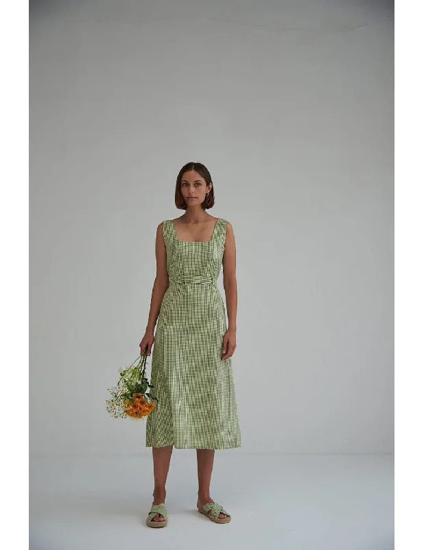 Grasshopper Midi Dress Tunics Trendy modern