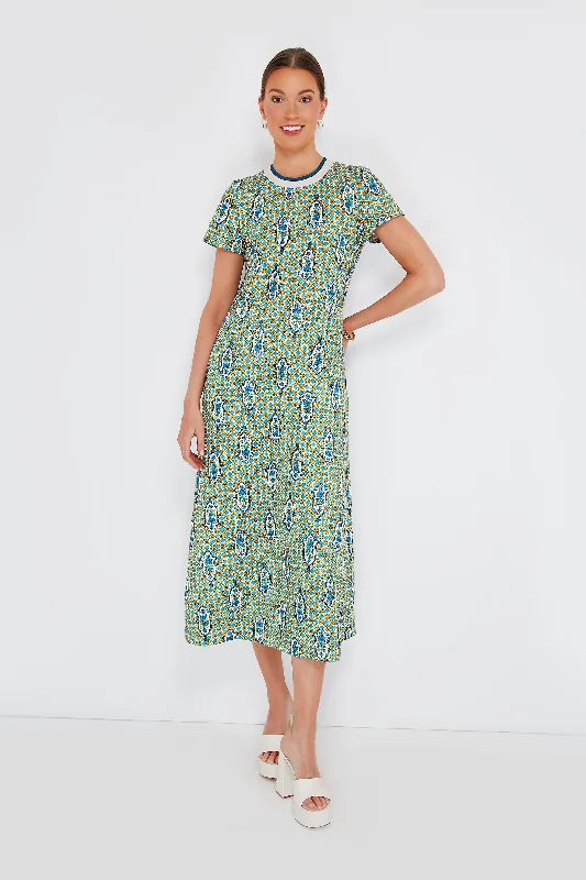 Santachiara Sporty Swing Dress Tunics Plaid country