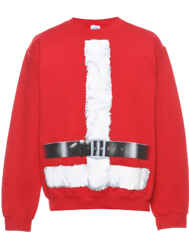 Festive Season Christmas Sweatshirt - S Hoodie with Elastic Waist Stretchable Comfortable Festive Season Christmas Sweatshirt - S Hoodie with Elastic Waist Stretchable Comfortable