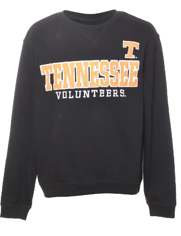 Tennessee Printed Sweatshirt - XL Hoodie with Back Slit Movement Comfort