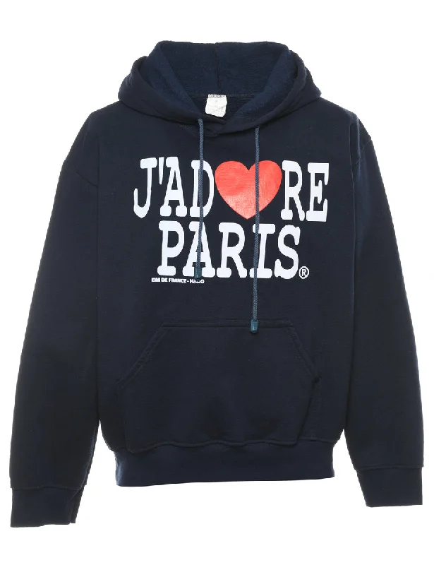 Navy Hoodie - S Oversized Hoodie Comfort Casual