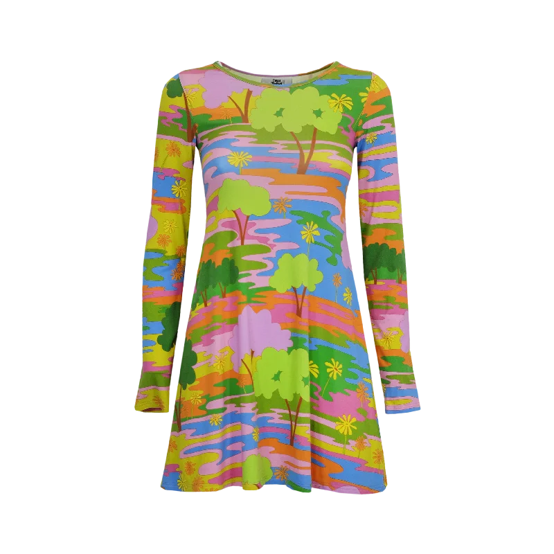 Penny Lane Long Sleeve Mini Dress Tunics Sophisticated sleek