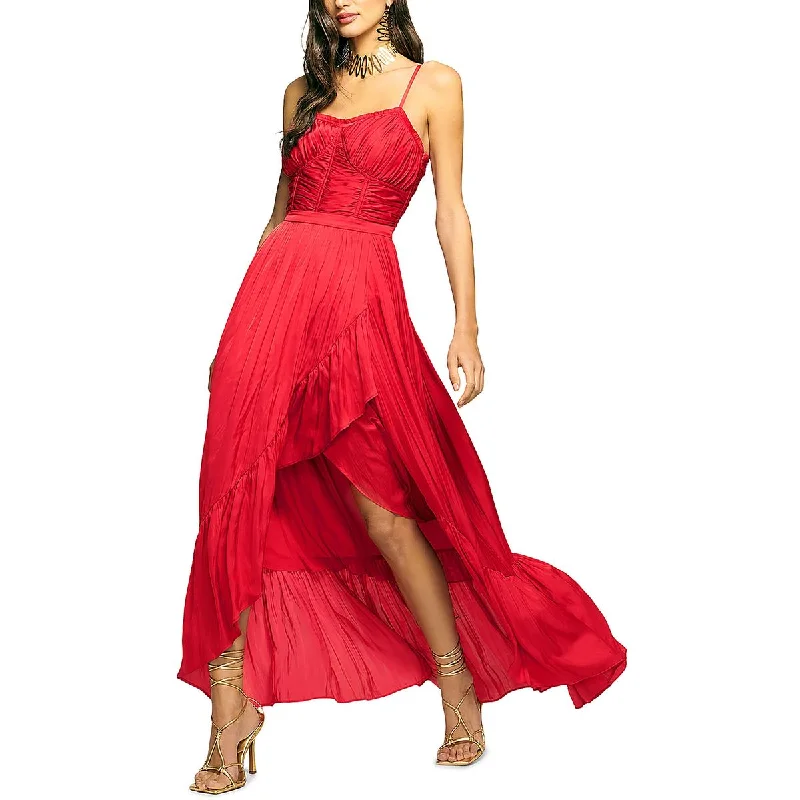 Womens Asymmetric Hi-Low Evening Dress Tunics Stylish modern