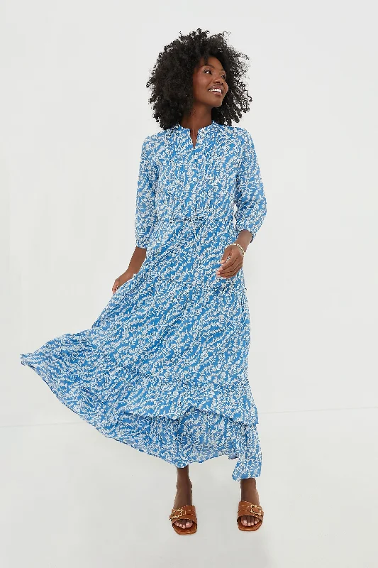 Exclusive Shadow Bloom Marina Bazaar Dress empire Waist empire