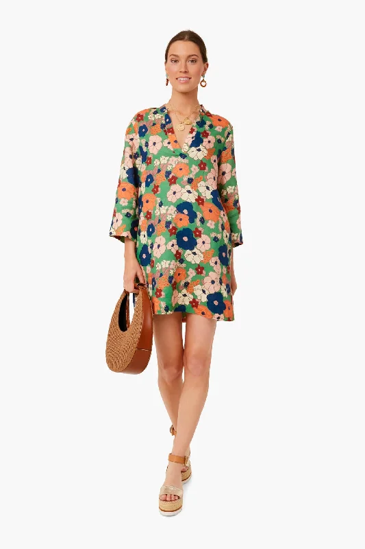 Pellicano Floral Lucca Shift Dress Tunics Trendy modern