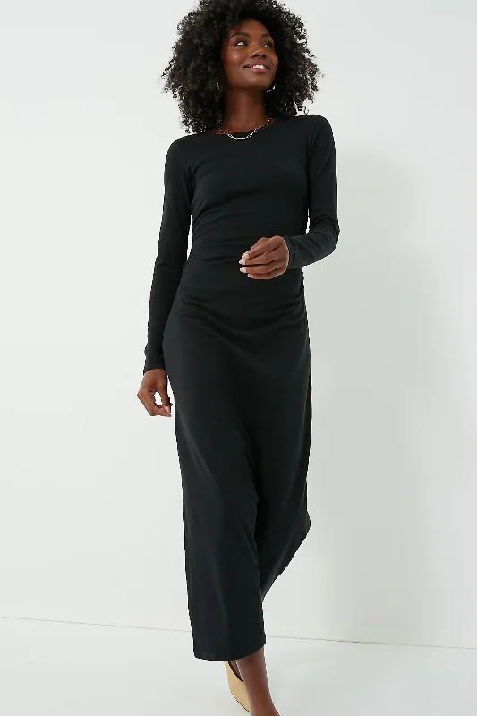 Black Wiley Dress Tunics Chic fashionable