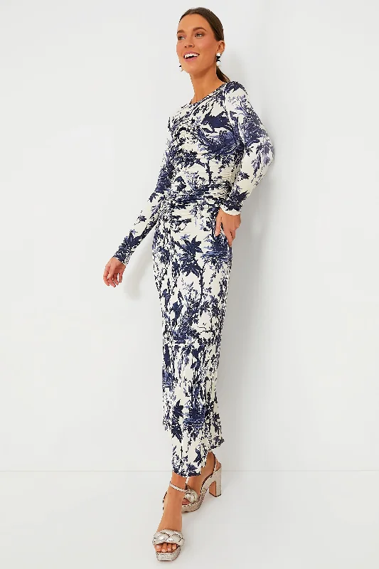 Heron Navy Maisy Dress Tunics Sale discount