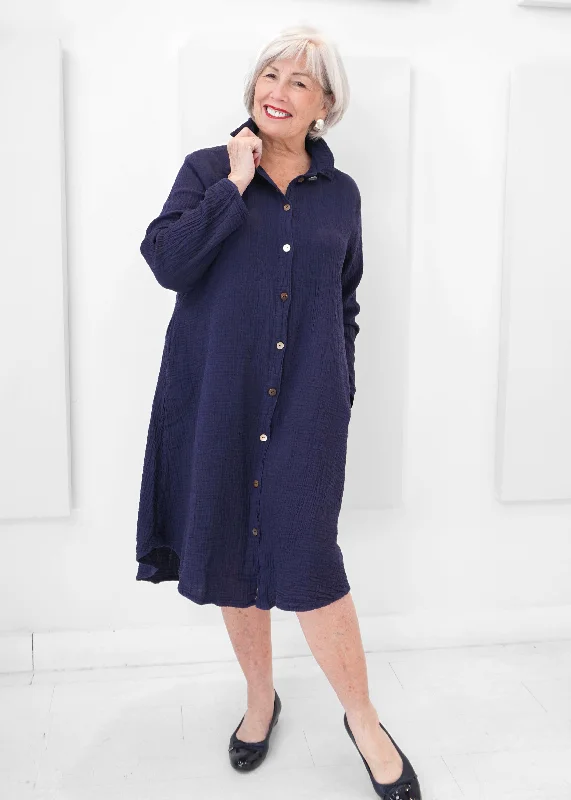 Shannon Passero - Hyacinth Dress Crew Neckline Casual