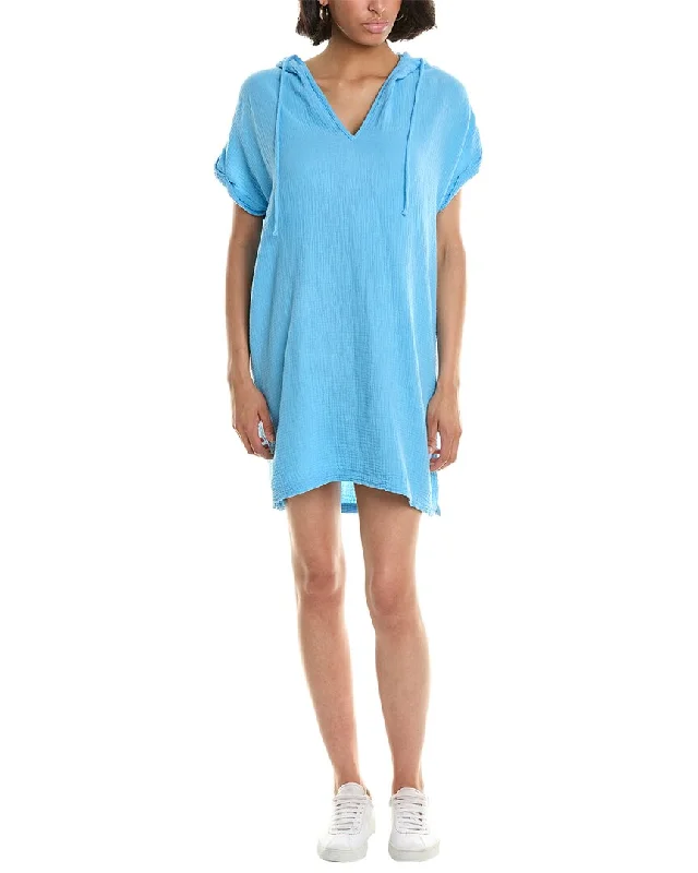 Monrow Gauze Shift Dress Tunics Trousers formal