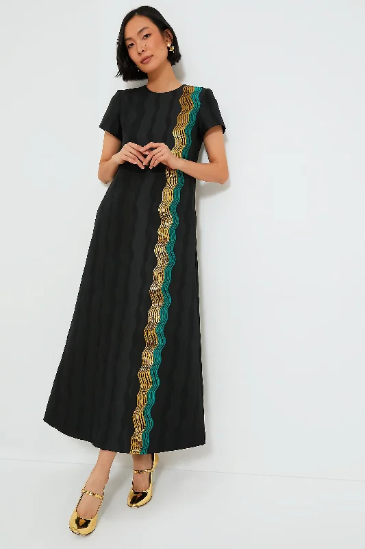 Jacquard The Nile Swing Dress Casual Short Summer