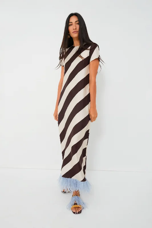 Veneziana Swing Dress with Feathers Tunics Timeless classic