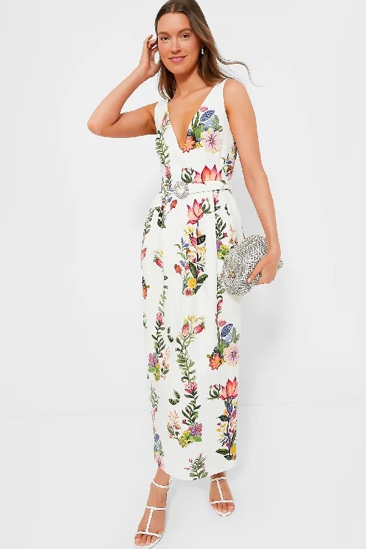 Sierra Jungle White Jules Dress Tunics Occasion special