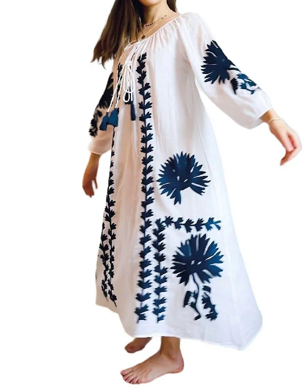 Debbie Katz Malan Tunic Dress In White Tunics Ceremony elegant