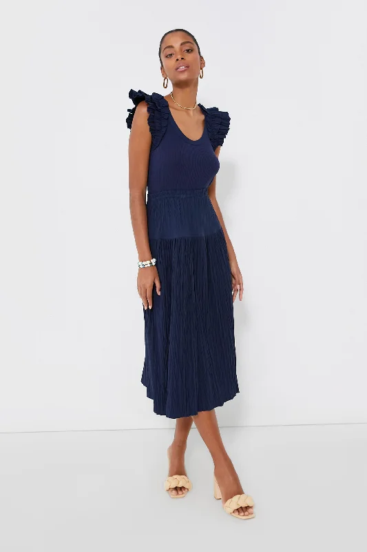 Midnight Virginia Dress Tunics Practical easy-care