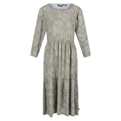 Regatta Womens/Ladies Briella Abstract Long-Sleeved Casual Dress Tunics Sale discount