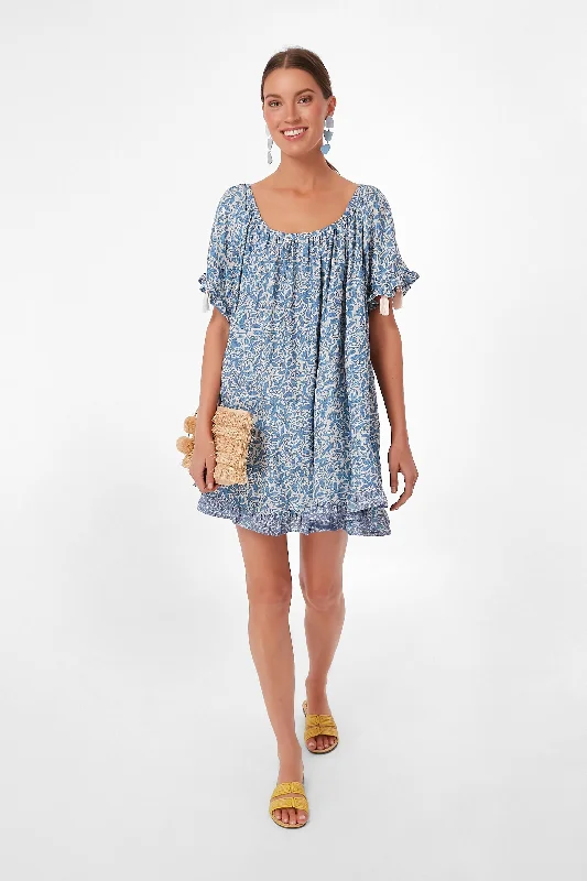 Gloriosa Cornflower Marina Dress Tunics New arrival