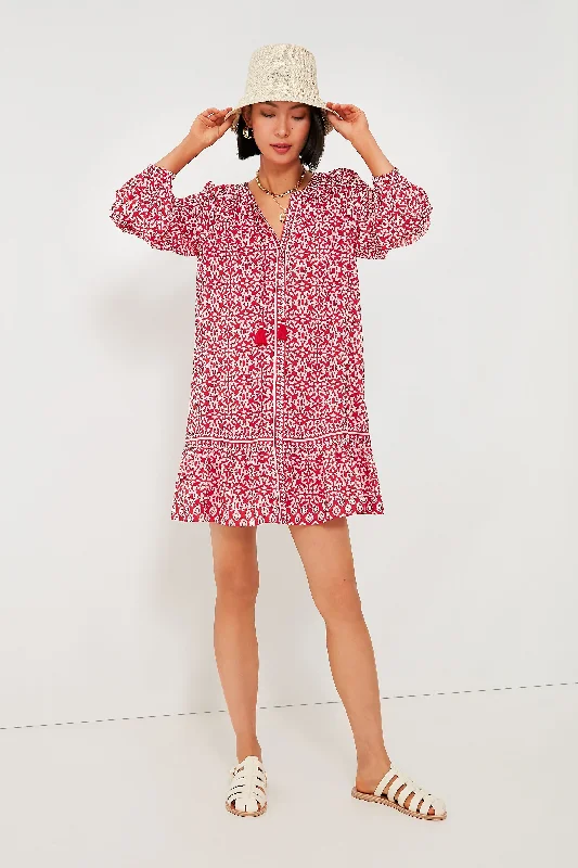 Red Tile Vineyard Dress Tunics Stylish elegant