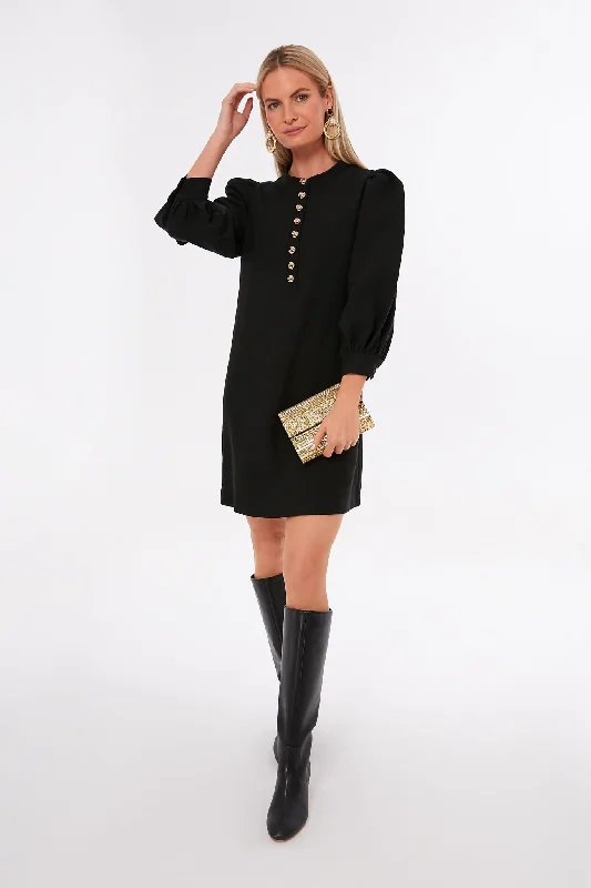 Black Samantha Dress Tunics Top rated