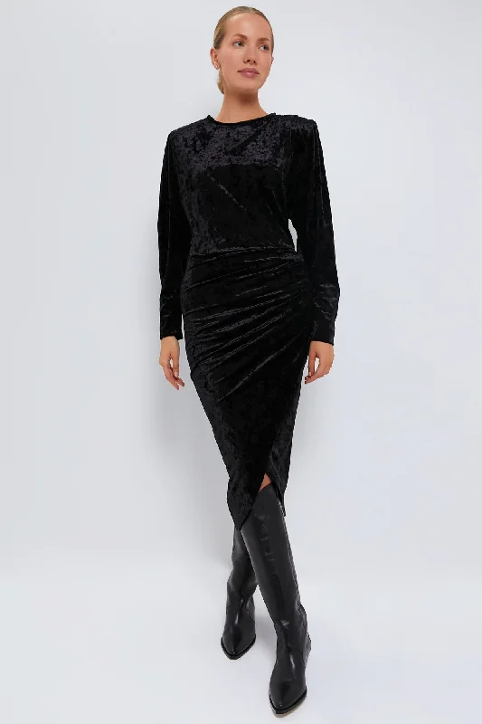 Black Hadley Dress Tunics Vintage classic