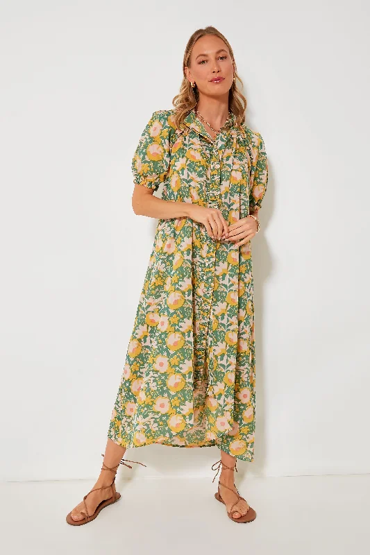 Camelia Bloom Somerset Long Dress empire Waist empire
