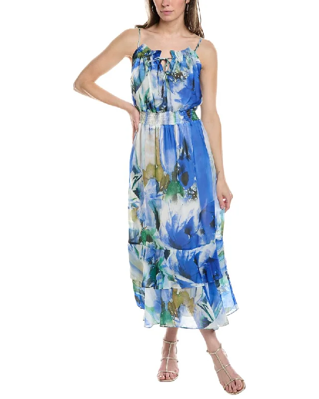Lola & Sophie Cornflower Prairie Maxi Dress Tunics Party sparkling
