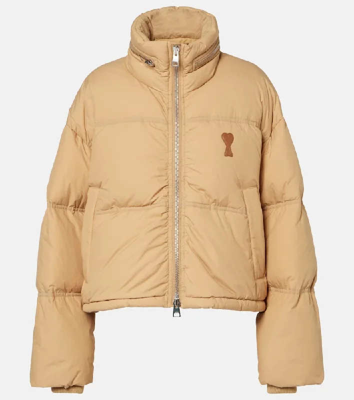 Ami Paris Ami De Cœur technical canvas down jacket Mesh Jacket Canvas Jacket Denim Jacket Ami Paris Ami De Cœur technical canvas down jacket Mesh Jacket Canvas Jacket Denim Jacket