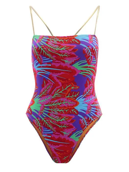 Lsd-Chloe Swimsuit Print Sleek Full Coverage