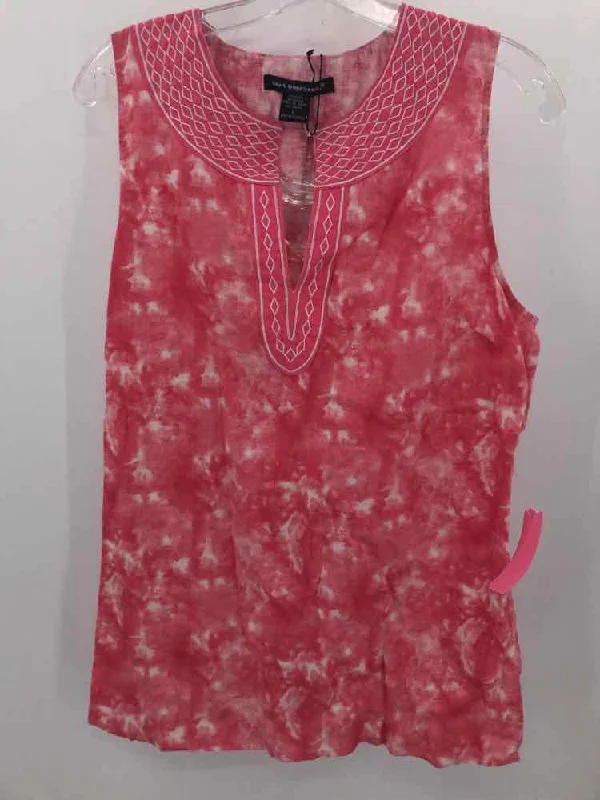 Pre-Owned St Tropez Pink Size Large Tunic Tank Top layering tank top