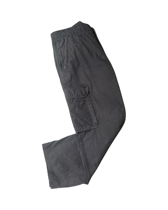 Vintage Cargo Pants Stylish Paperbag Waist Pants