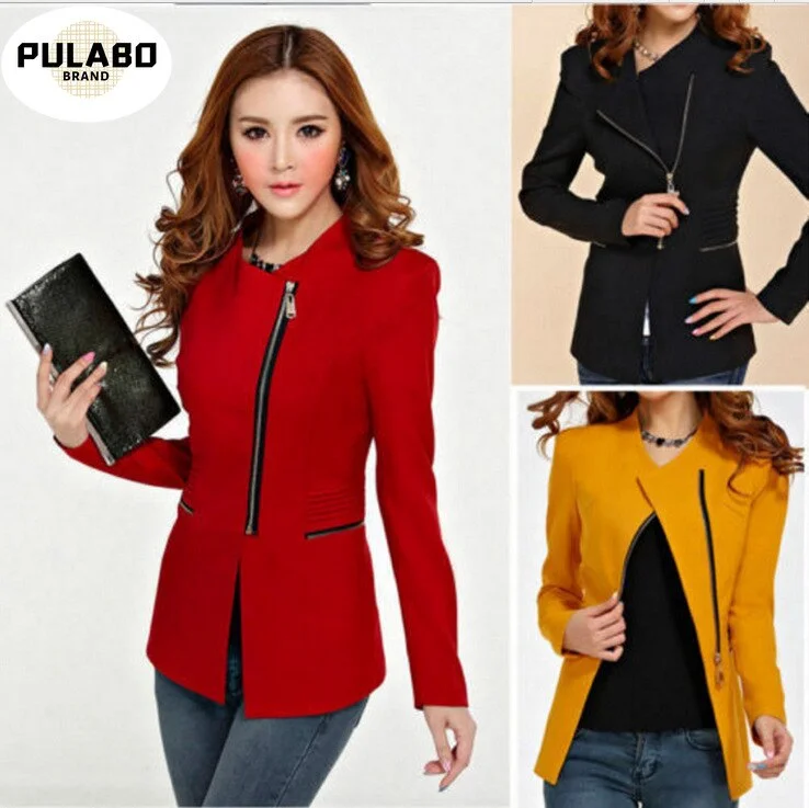 2022 Spring Autumn Women Blazer Long sleeve Jacket Suit Casual Coat Short Slim Fit Outerwear Blaser Work Wear Nylon Jacket Polyester Jacket Spandex Jacket 2022 Spring Autumn Women Blazer Long sleeve Jacket Suit Casual Coat Short Slim Fit Outerwear Blaser Work Wear Nylon Jacket Polyester Jacket Spandex Jacket