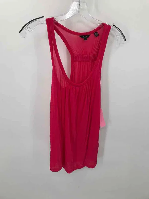 Pre-Owned Ted Baker Pink Size 4 Tank Top flirty tank top