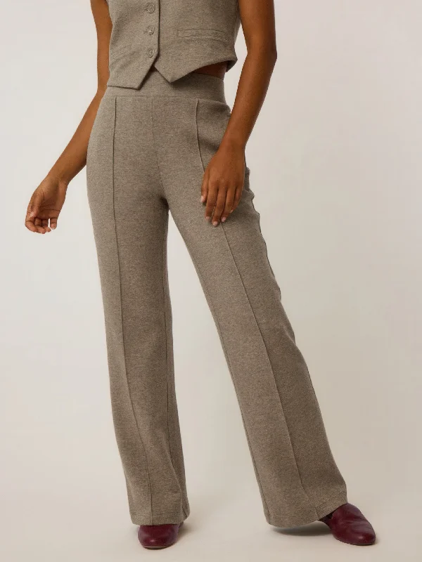 Ojai Luxe Pant Trendy High-Waist Trousers