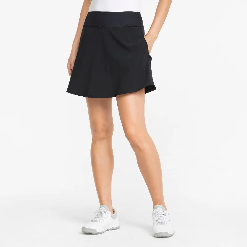 Women's PWRSHAPE Solid Golf Skirt tiered skirt playful